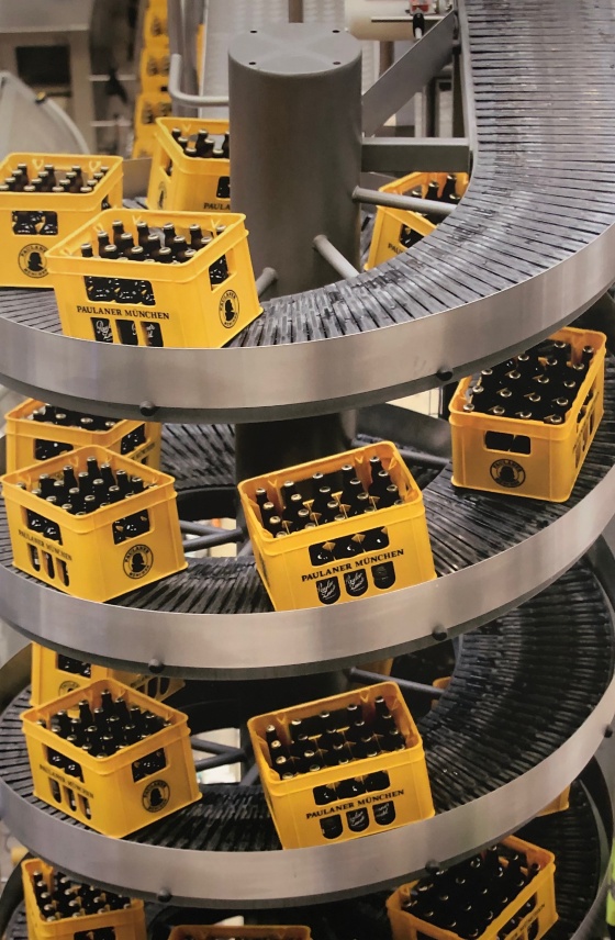 All-purpose spiral conveyor for medium to large products